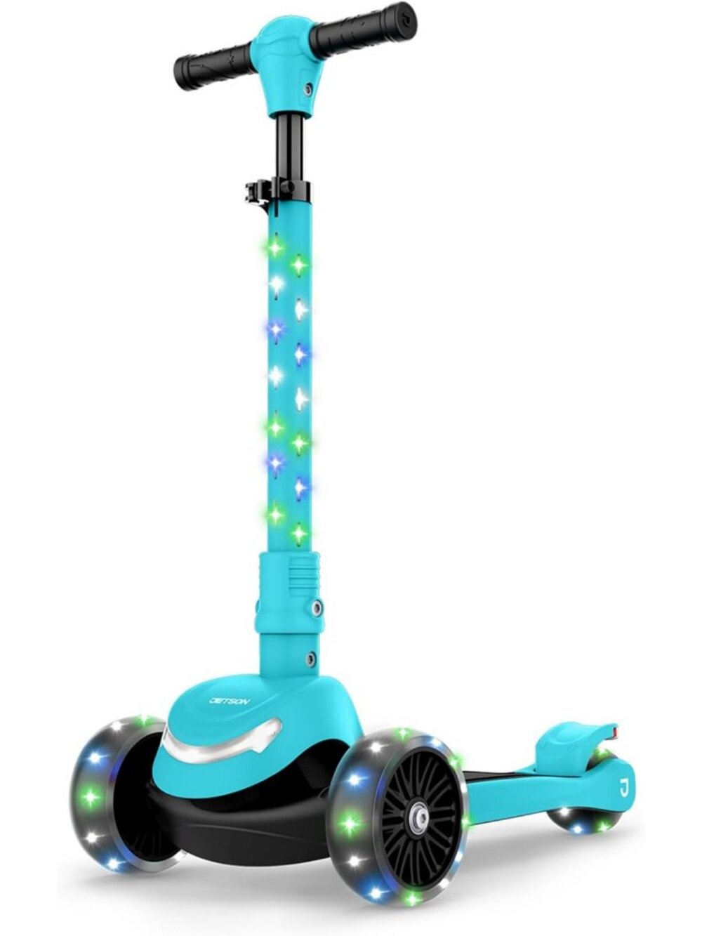 Foldable Lightweight Mini Kick Scooter - Portable Fun for Kids & Adults